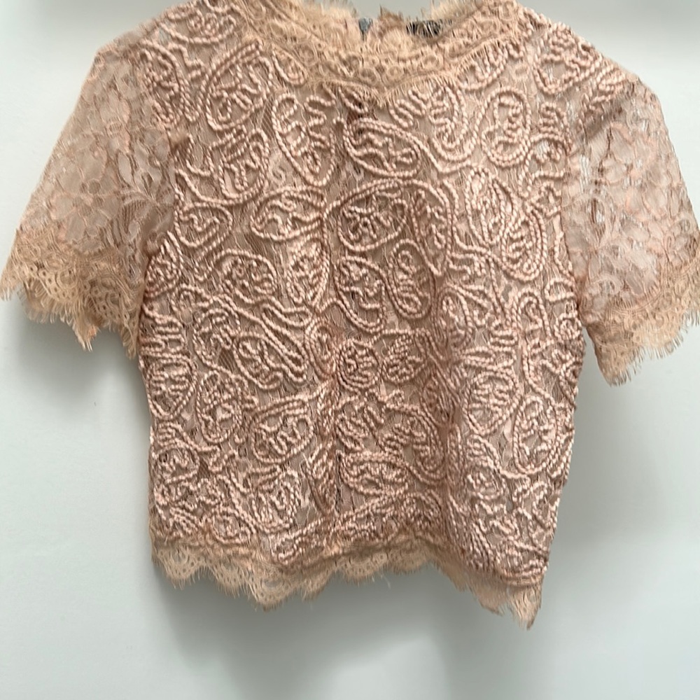 Zara top, short sleeve, size medium
